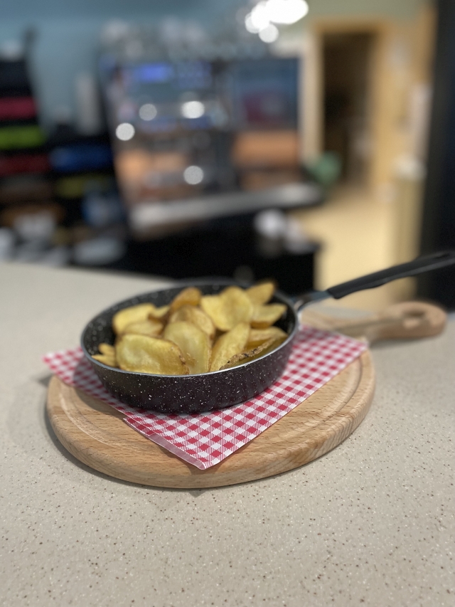 Płatki ziemniaczane z cebulką